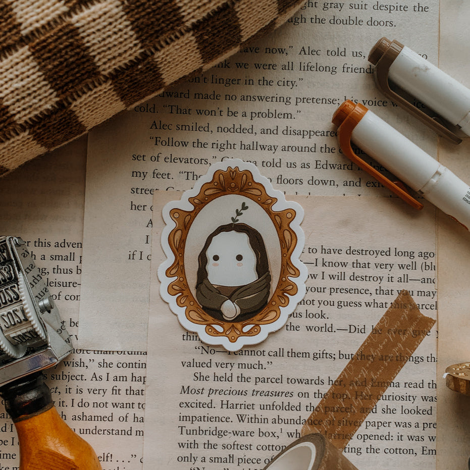 Cello 'Mona Cello' Vinyl Sticker