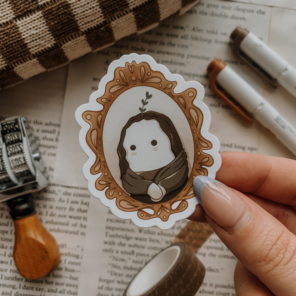 Cello 'Mona Cello' Vinyl Sticker