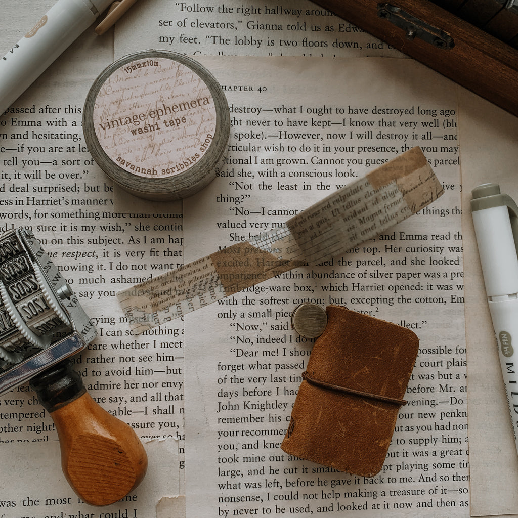 Ephemera Washi Tape