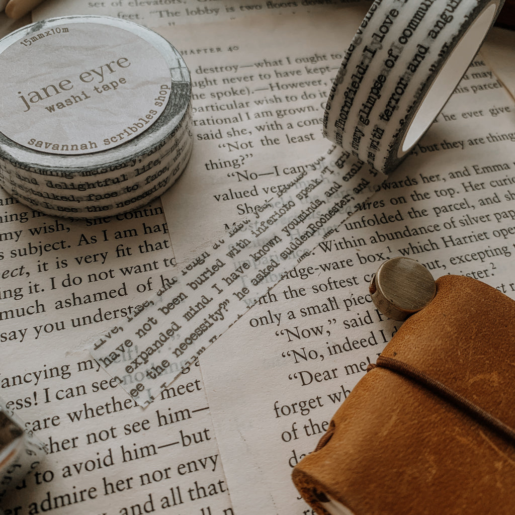 Jane Eyre Washi Tape