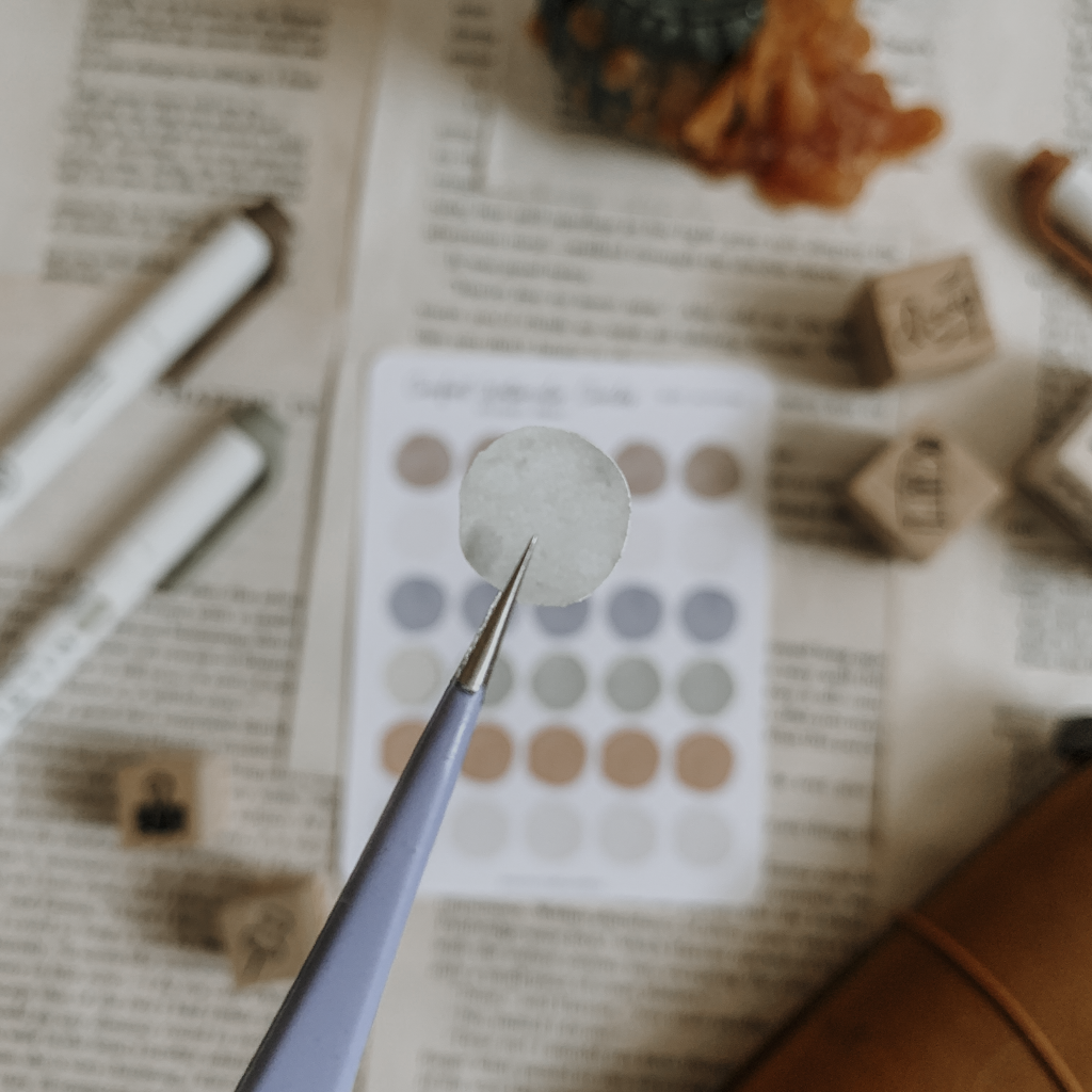 Comfort Watercolor Circles Sticker Sheet