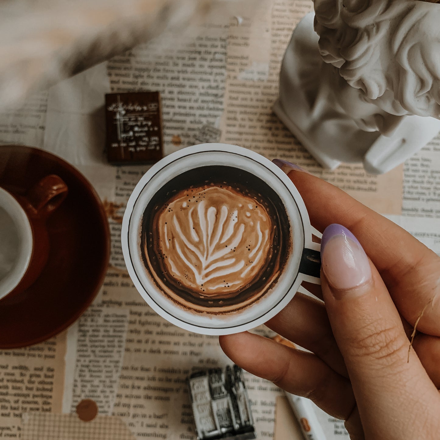 Coffee Vinyl Sticker