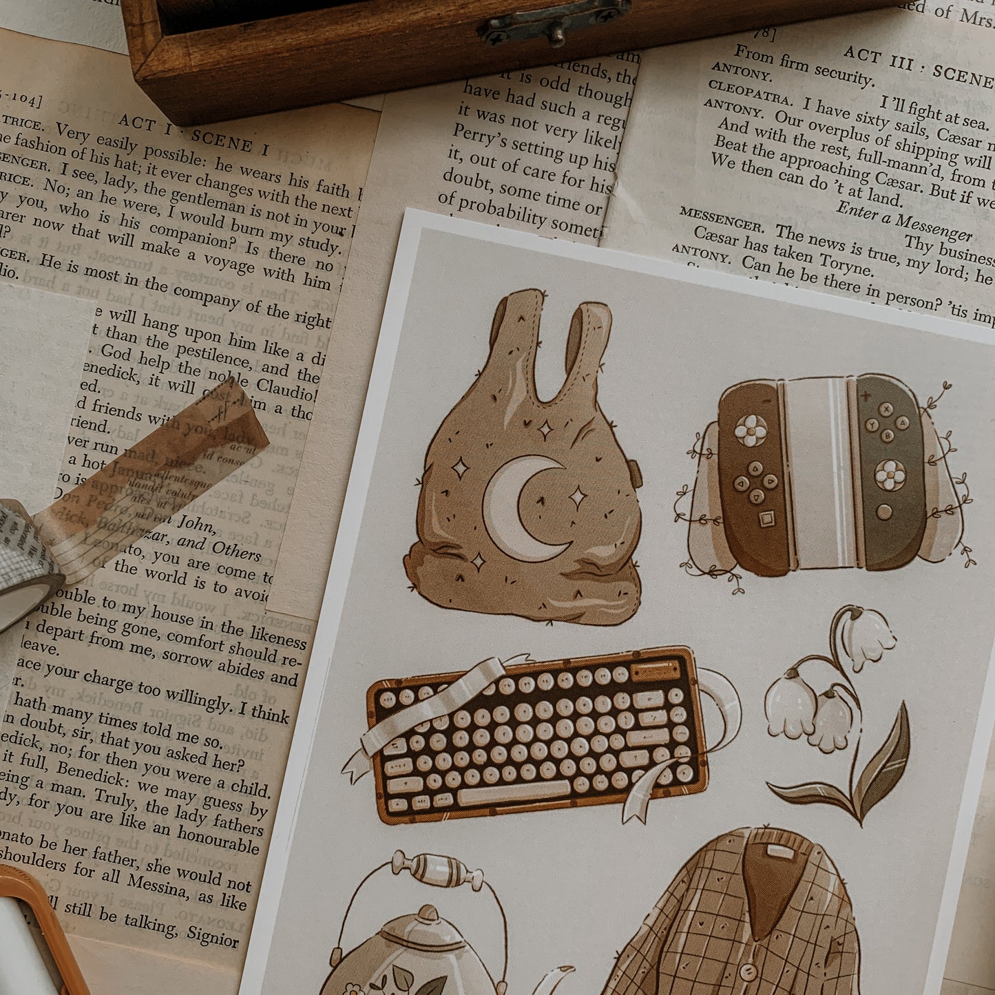 Cozy Gaming Art Print