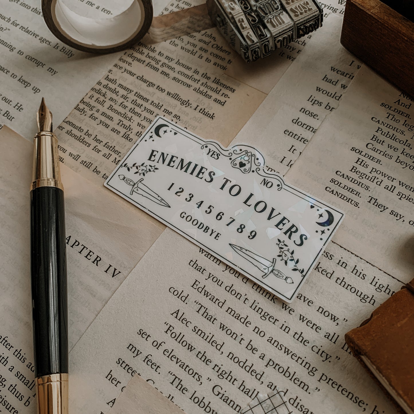 Slow Burn Vinyl Sticker