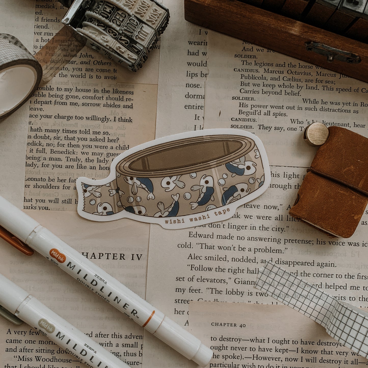 Wishi Washi Tape Vinyl Sticker