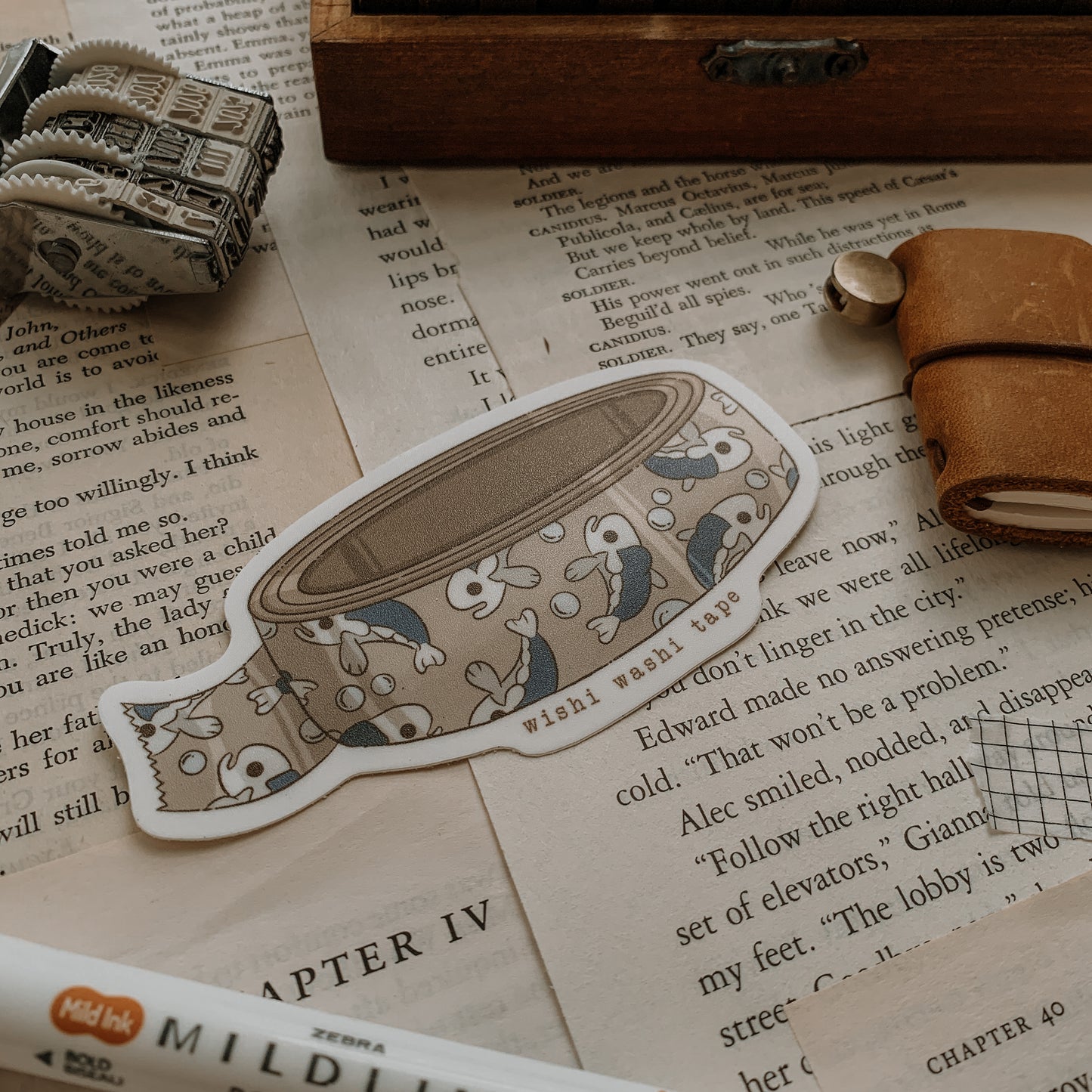 Wishi Washi Tape Vinyl Sticker