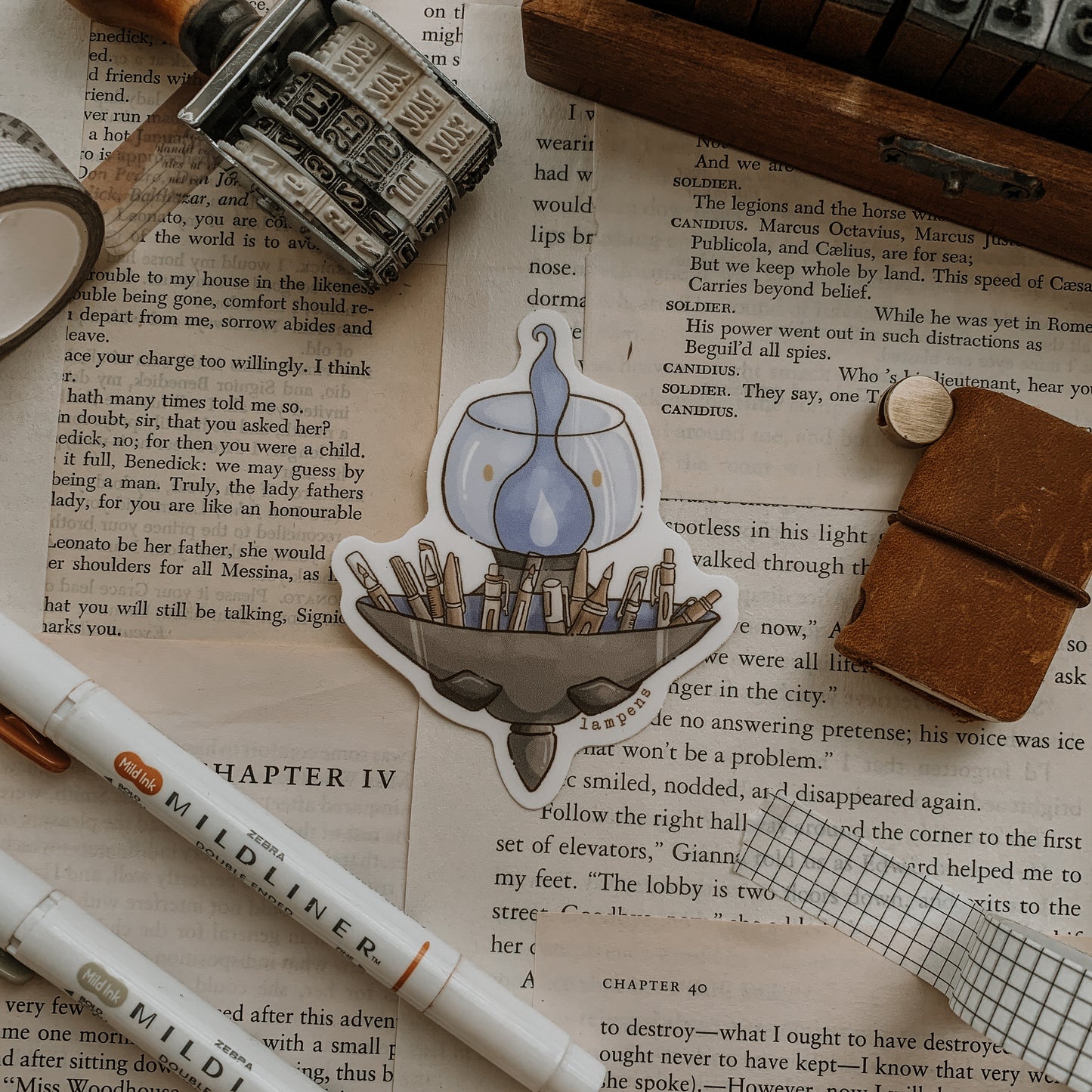 Lampent Vinyl Sticker
