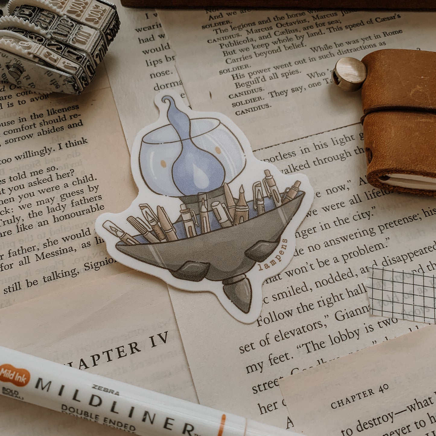 Lampent Vinyl Sticker