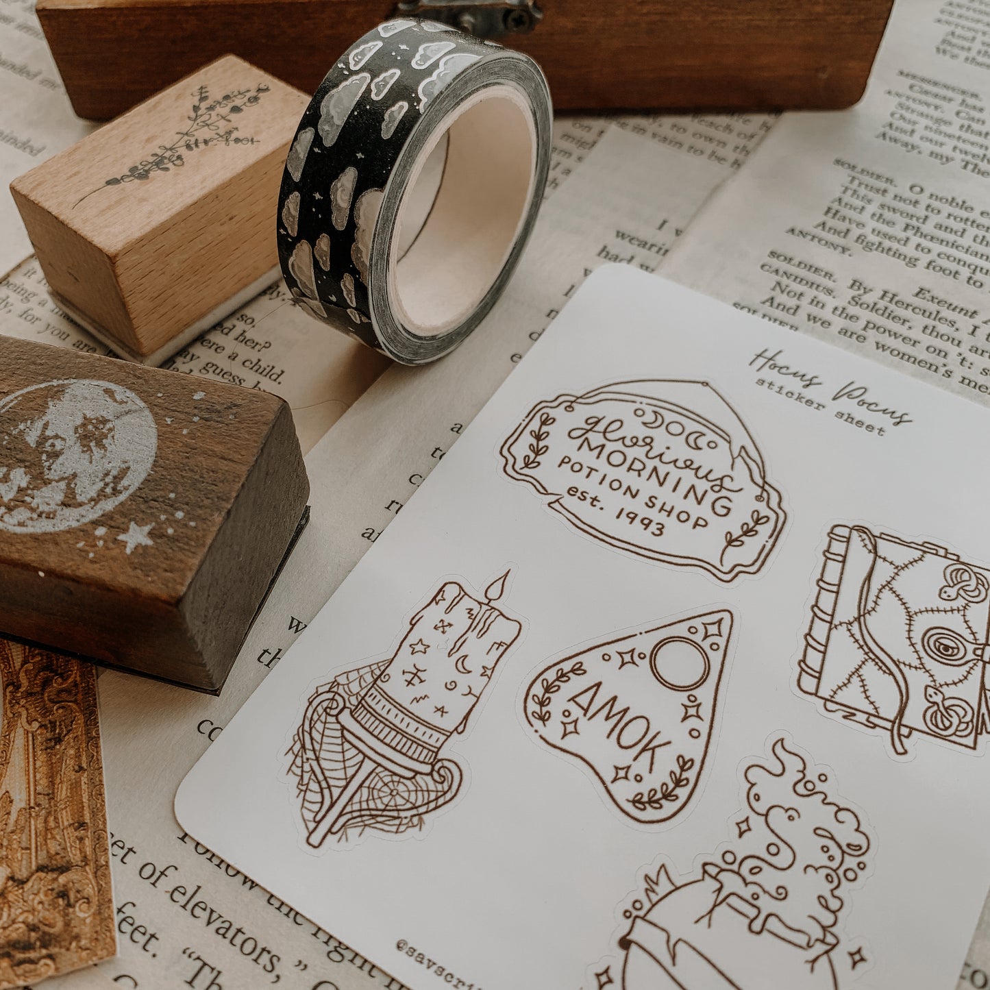 Hocus Pocus Sticker Sheet