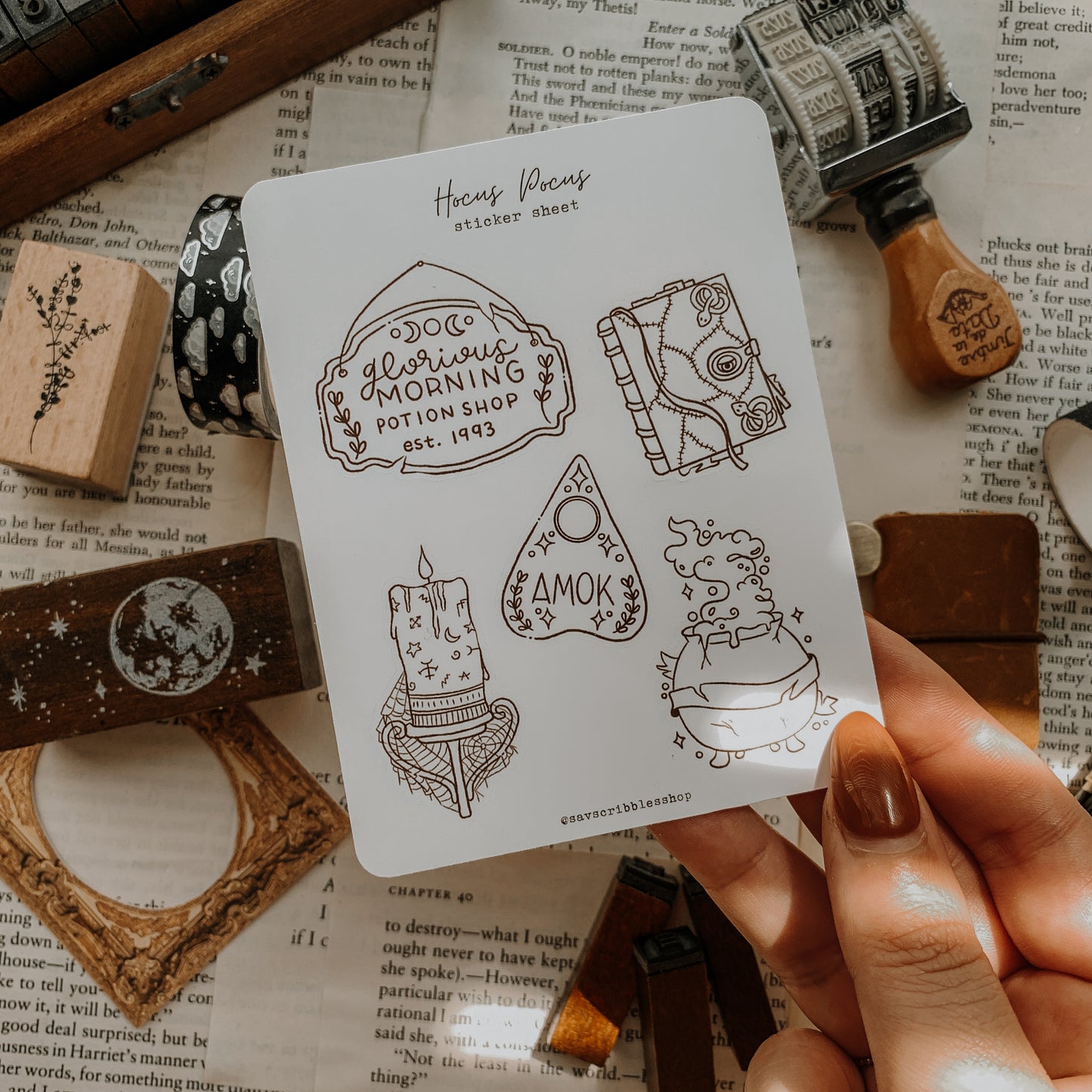 Hocus Pocus Sticker Sheet