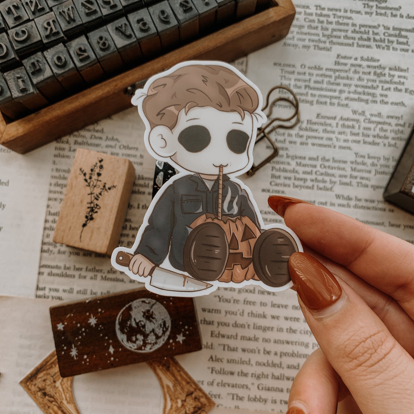 Coffee Myers Vinyl Sticker