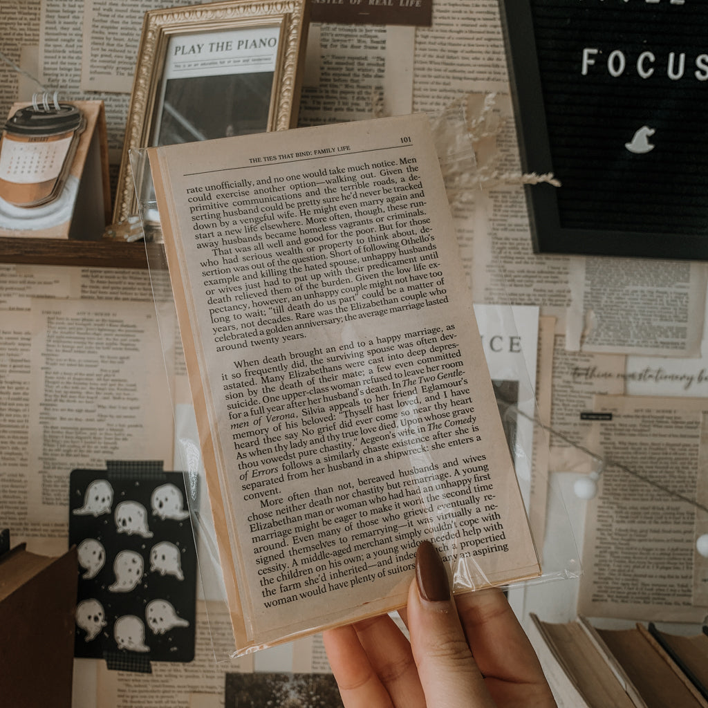 Vintage Book Pages Bundle