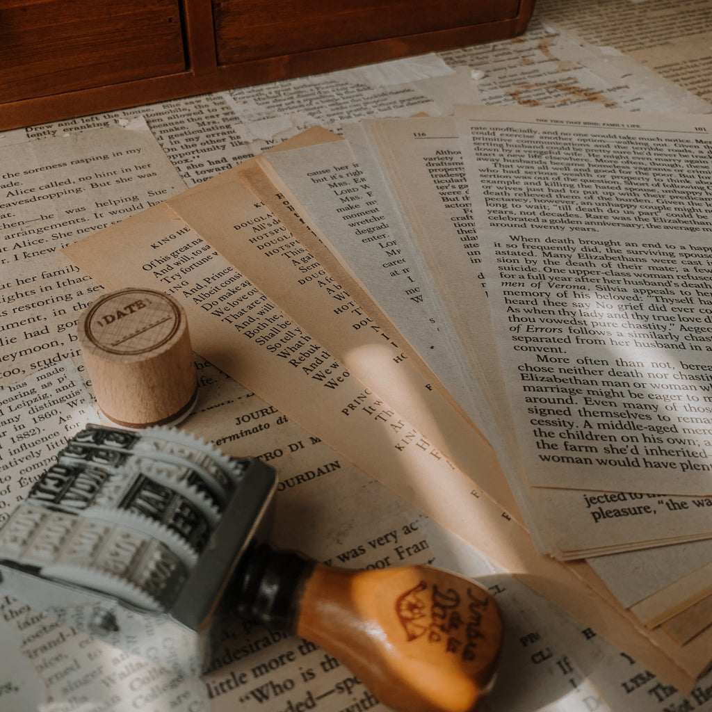 Vintage Book Pages Bundle