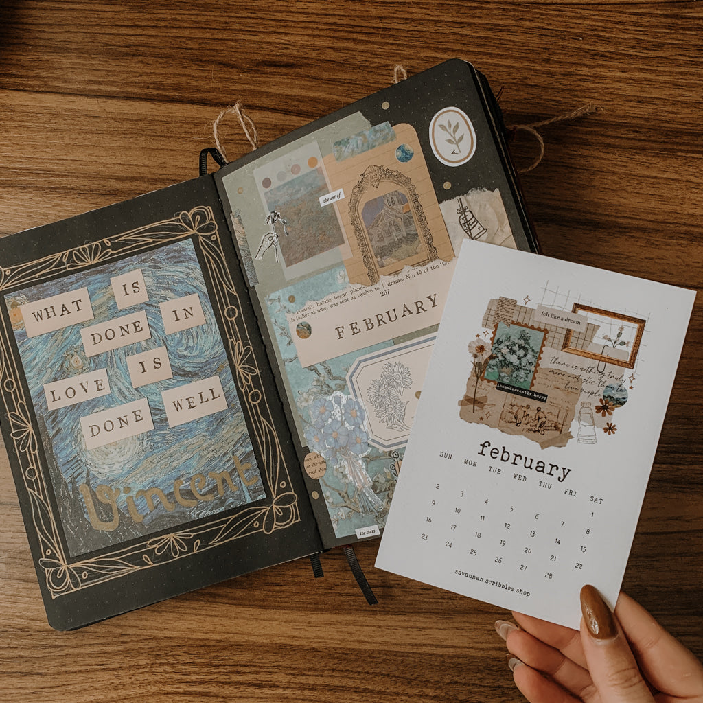 2025 Calendar Cards