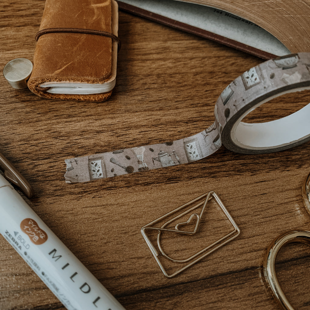 Cozy Coffeeshop Washi Tape