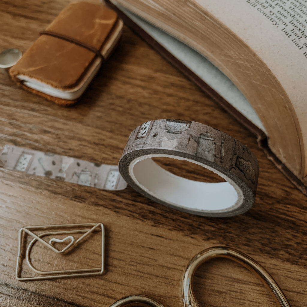 Cozy Coffeeshop Washi Tape