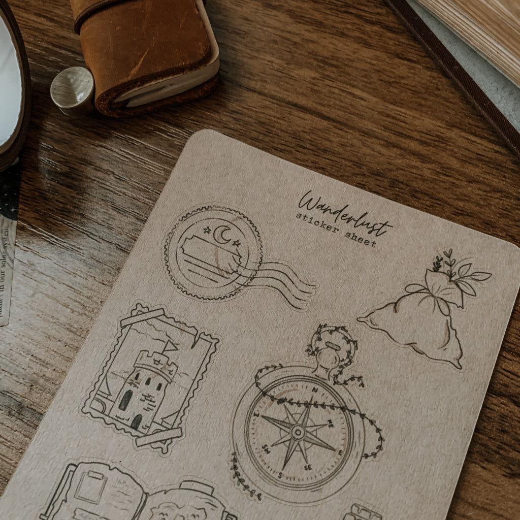 Wanderlust Sticker Sheet