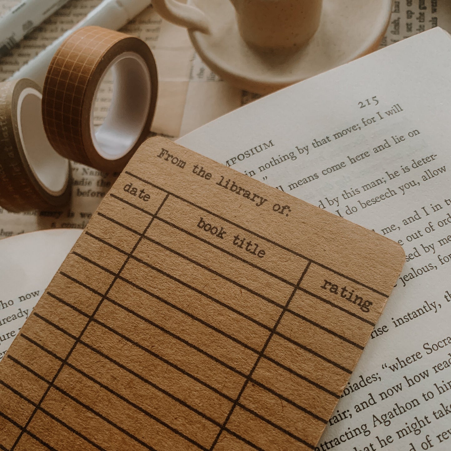 Library Card Reading Tracker