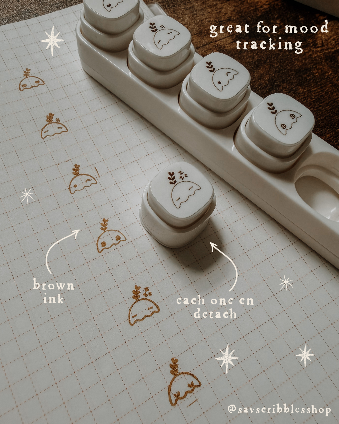 Cello Emotes Stamp Set