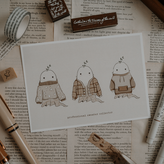 Sweater Weather Art Print