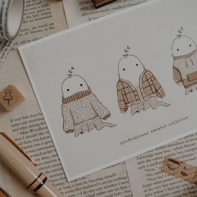 Sweater Weather Art Print