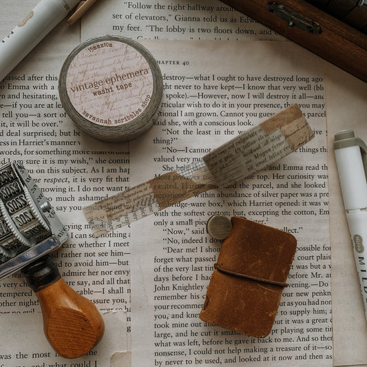 Ephemera Washi Tape
