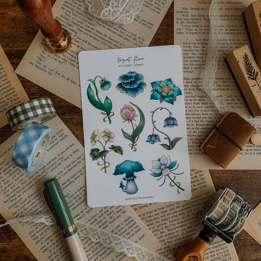 Teyvat Flora Sticker Sheet