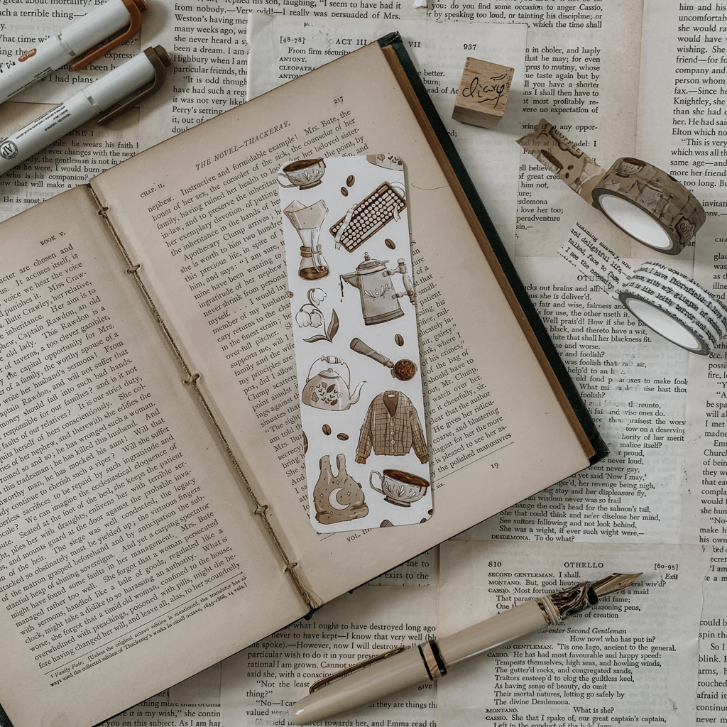 Cozy Lifestyle Bookmark
