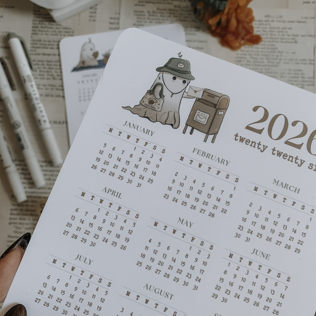2026 Calendar Art Print