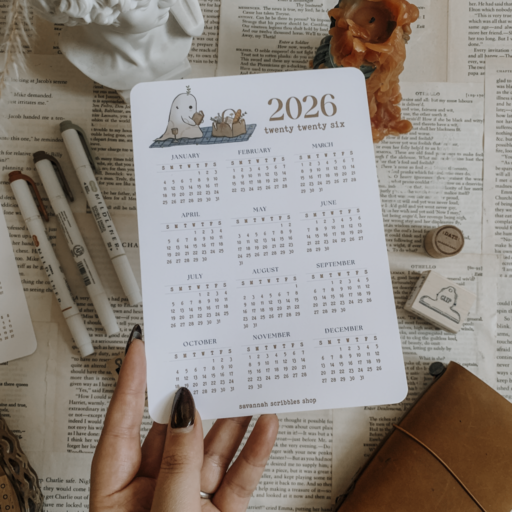 2026 Calendar Art Print