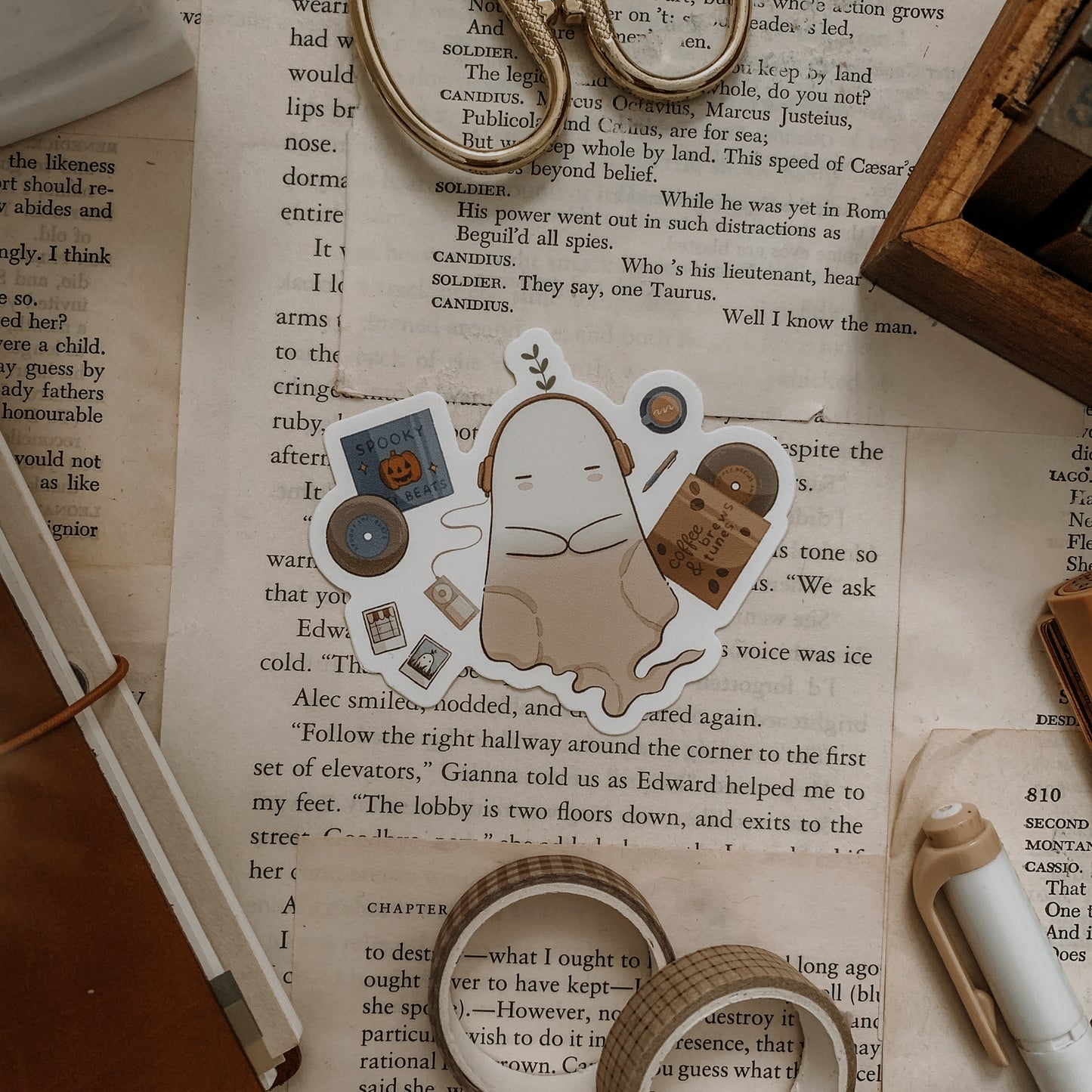 Cello Lofi Vinyl Sticker