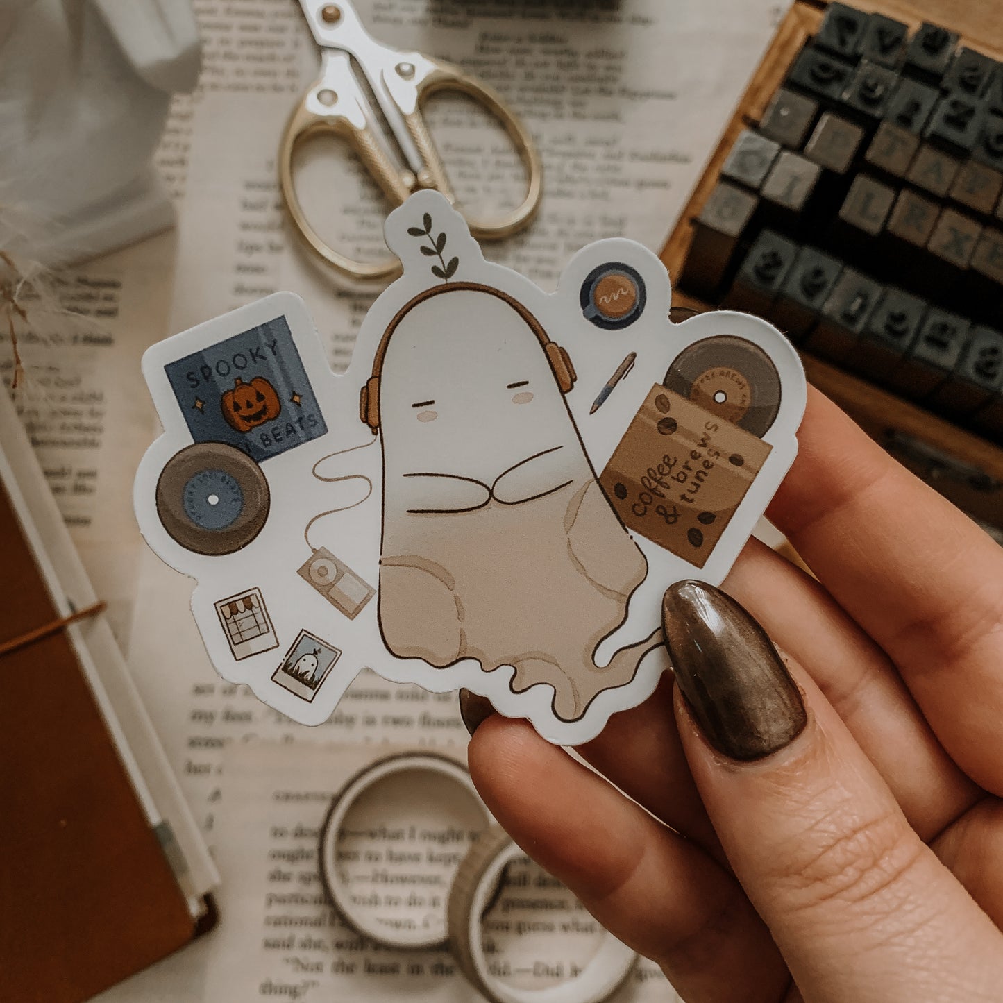 Cello Lofi Vinyl Sticker