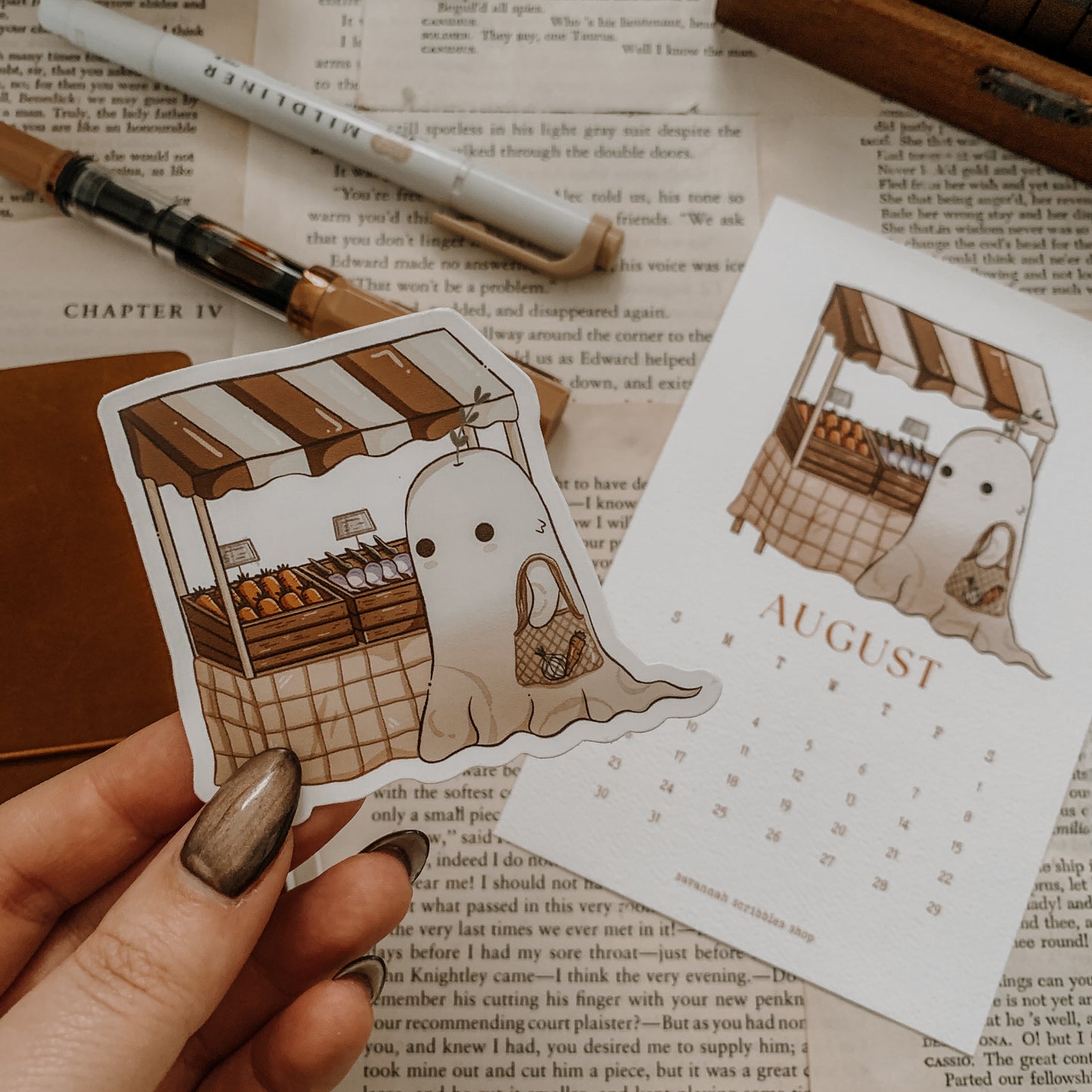 Cello Market Vinyl Sticker