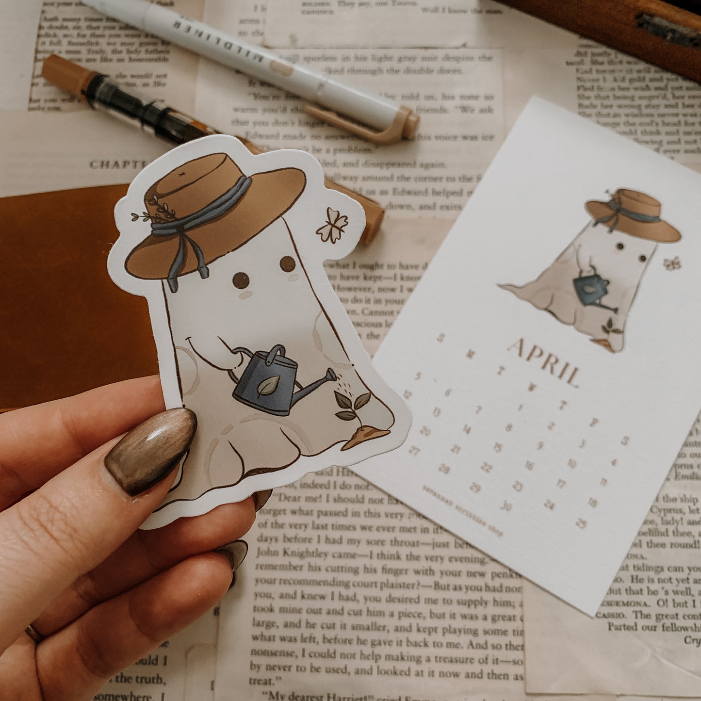Cello the Gardener Vinyl Sticker