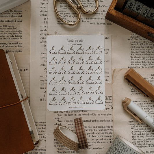 Cello Emotes Sticker Sheet