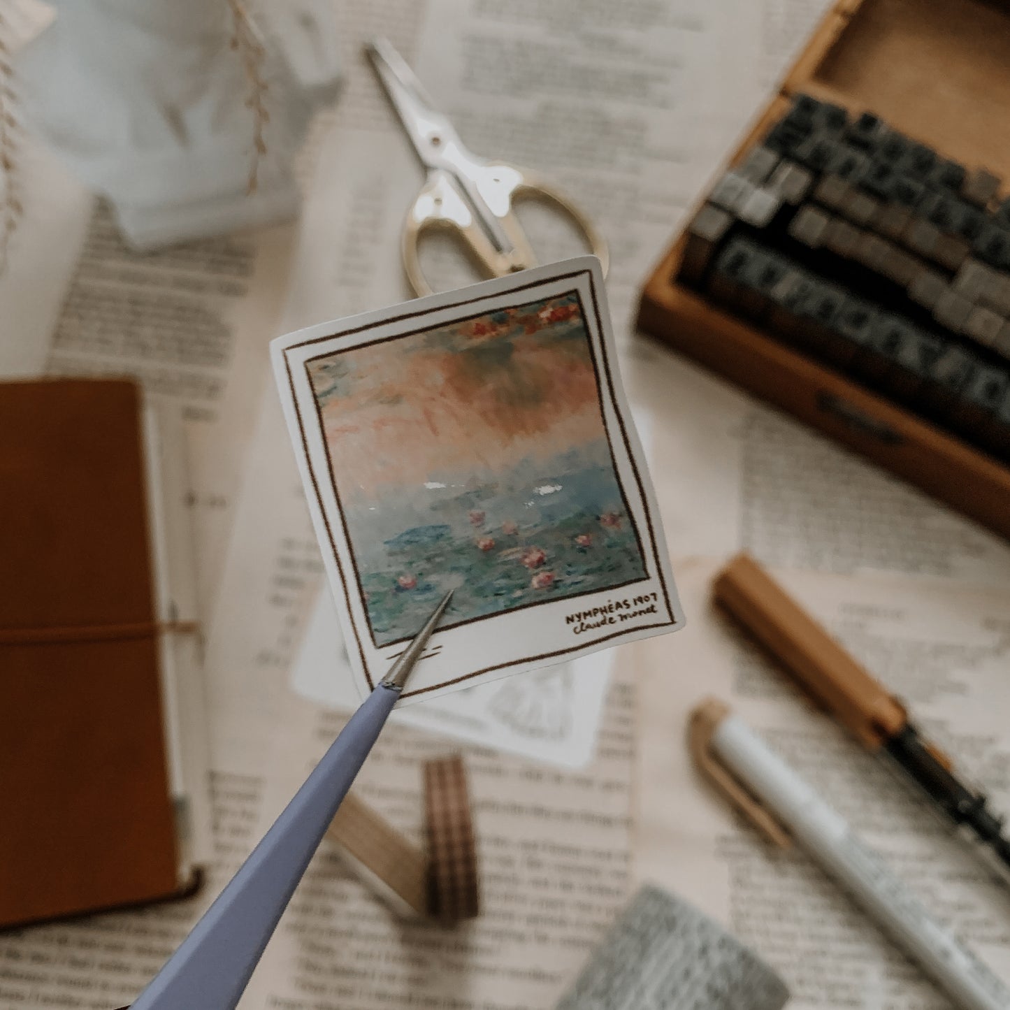 Monet's Museum Sticker Sheet