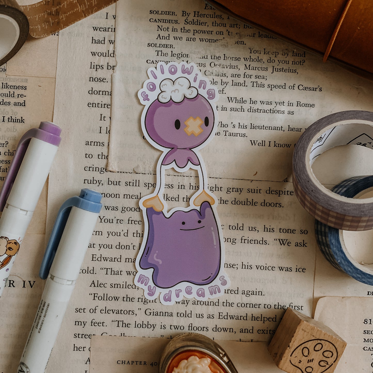 Following My Dreams Vinyl Sticker