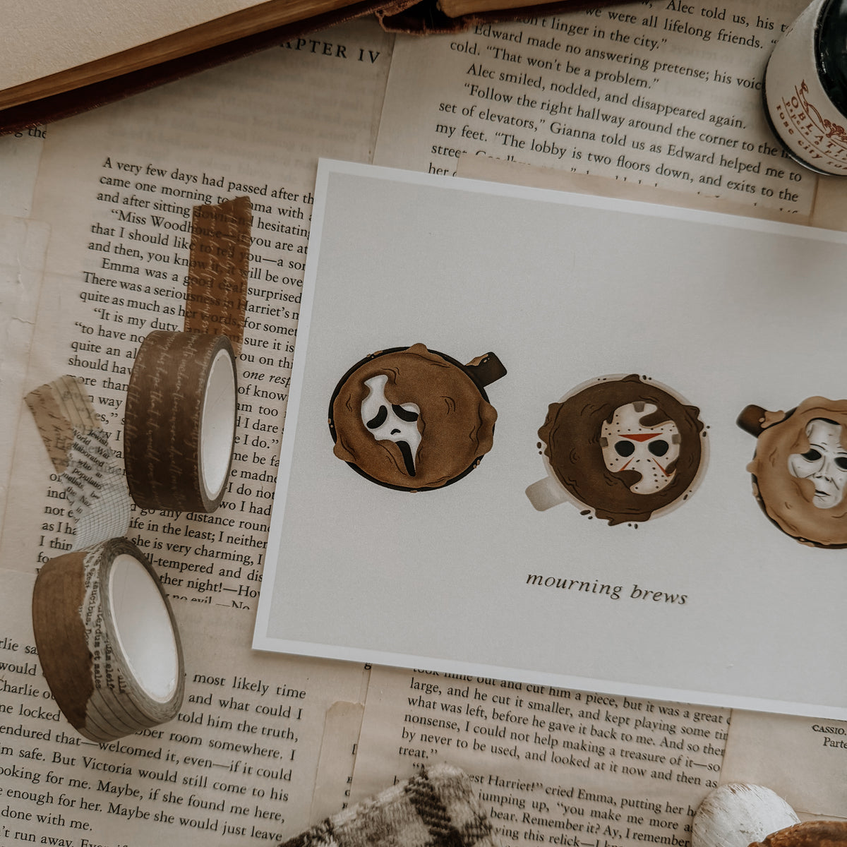 Mourning Brews Art Print