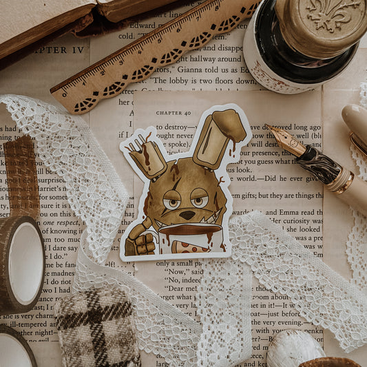 Five Nights Coffee Vinyl Sticker