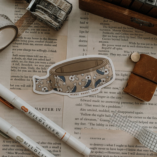 Wishi Washi Tape Vinyl Sticker
