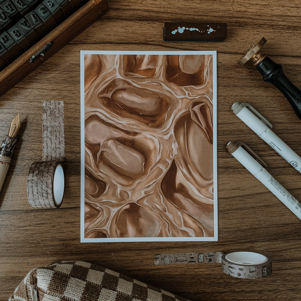 Iced Coffee Art Print
