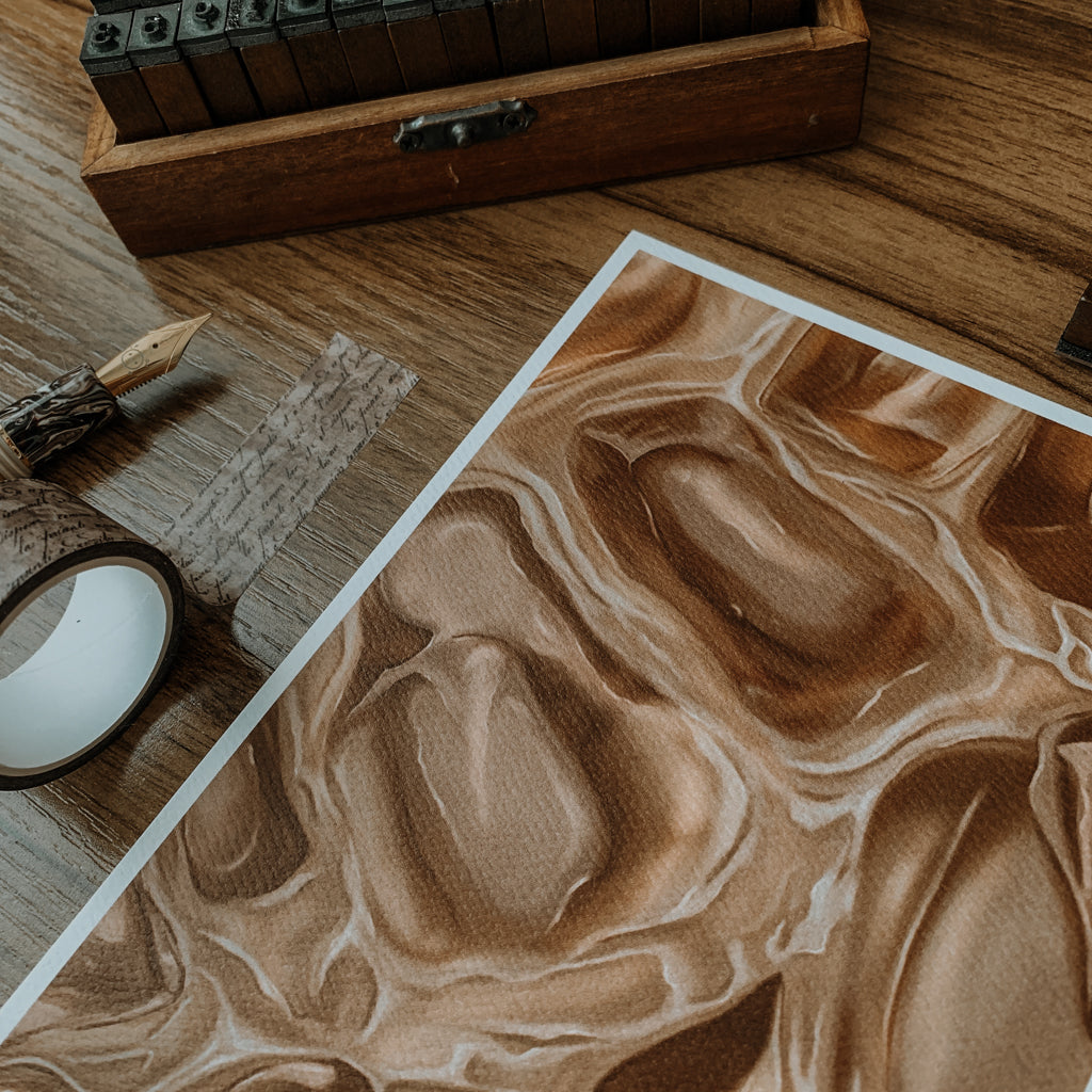 Iced Coffee Art Print